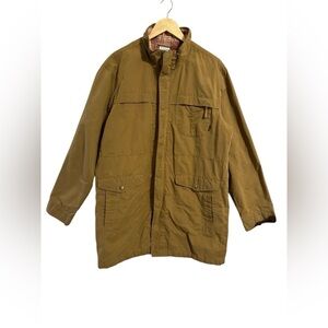 Columbia Aston Lodge Jacket Chore Coat Water Resistant Blanket Lined Men Size L